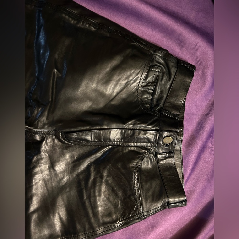 80’s vintage Foxmoor leather pants